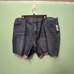 Old Navy denim shorts size 18 new with tags
